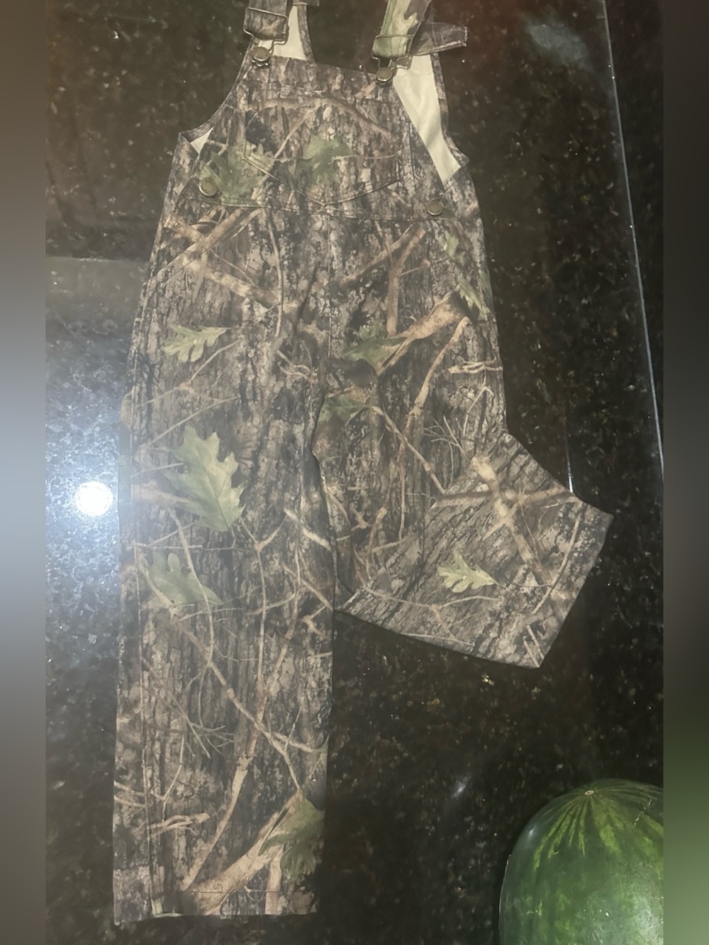 Camouflage Overalls Size 4